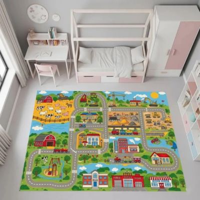 tapis-voiture-enfant-circuit-ferme