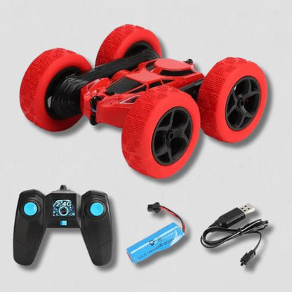 voiture-électrique-enfant-rouge-télécommandé