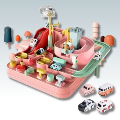 voiture-jouet-rose-ambulance